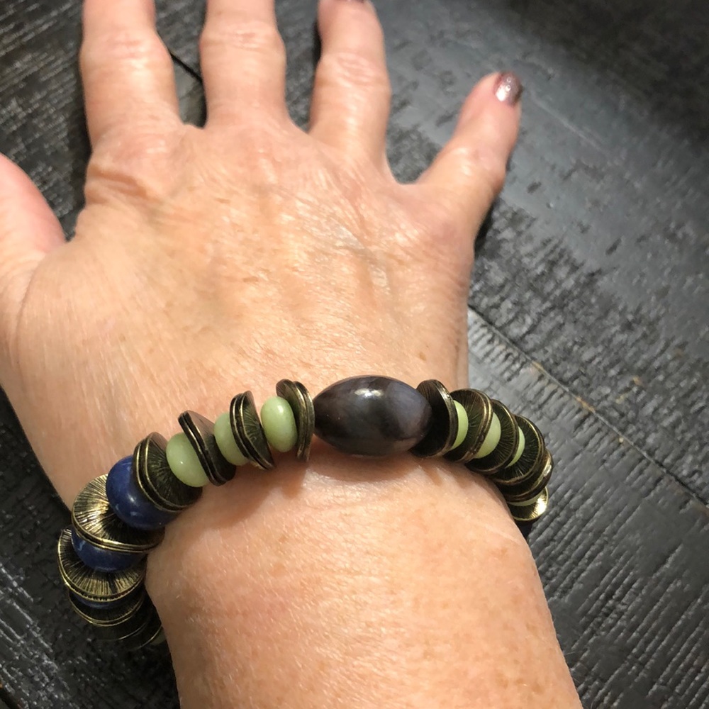 Gorgeous Ballet Genuine Stone NWT Bracelet!